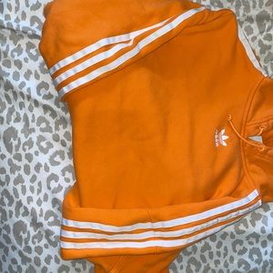 Cropped adidas hoodie